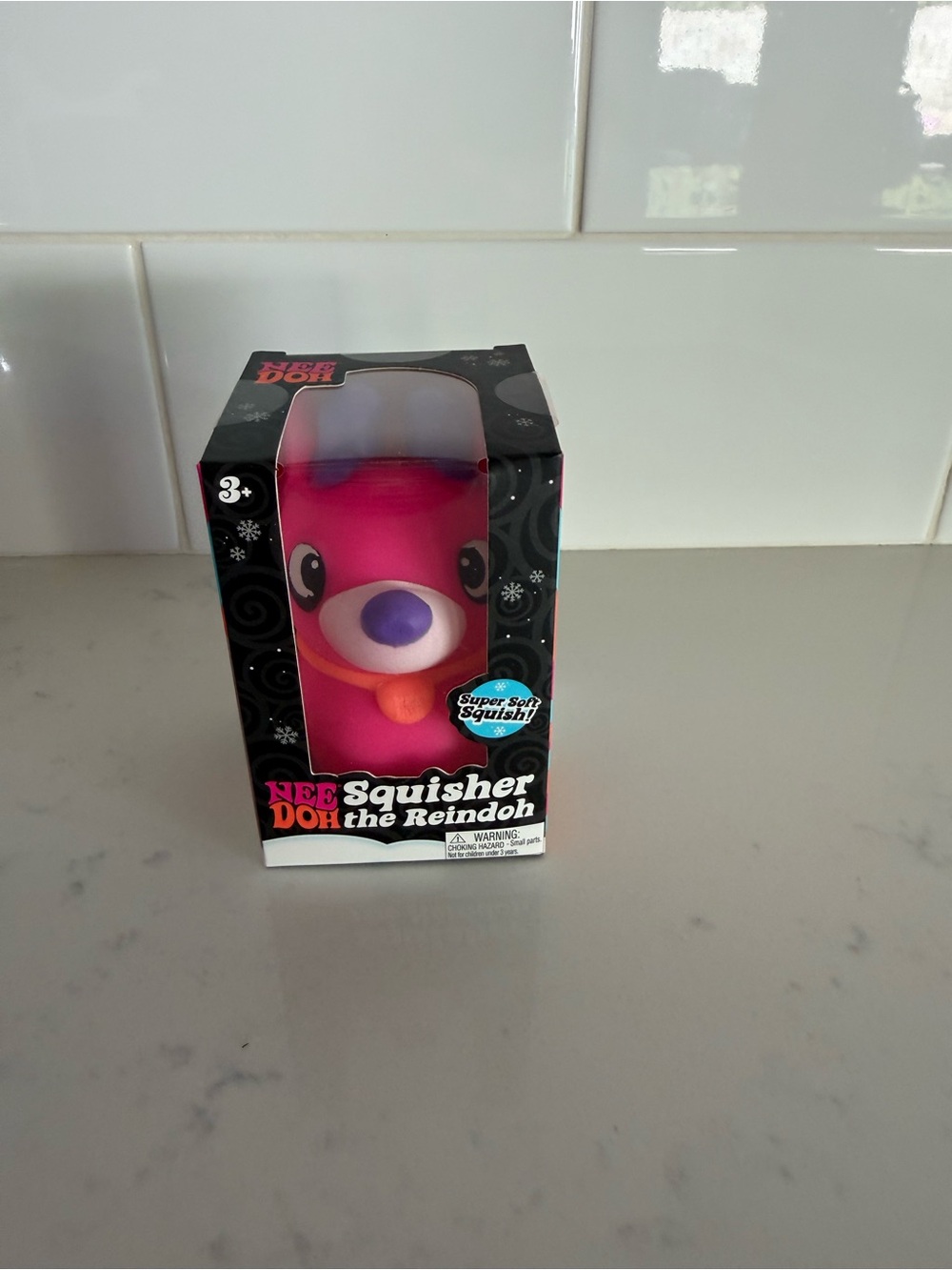 NeeDoh Squisher the Reindoh- Pink